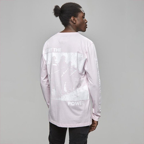 Koszulka Cayler & Sons Black Label Order Longsleeve pale pink / white