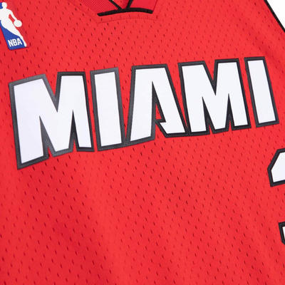 Mitchell & Ness Miami Heat #3 Dwayne Wade Swingman Jersey red