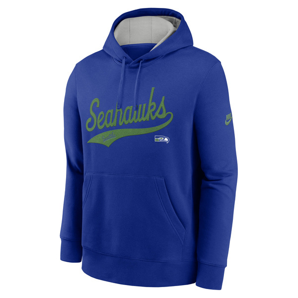 Bluza Nike Men's NFL Seattle Seahawks Nike Club Fleece Pullover Hoodie royal