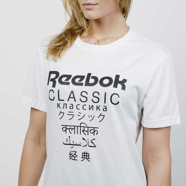 Reebok Classics Koszulka Damska GP Longer Tee white