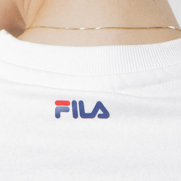 Bluza Damska Fila Classic Logo Sweat bright white