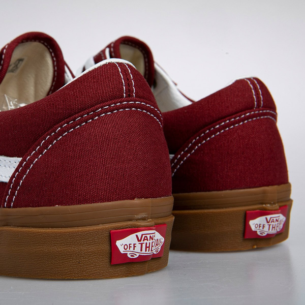Sneakers buty Vans Old Skool bordowe (VN0A4U3BWZ01)
