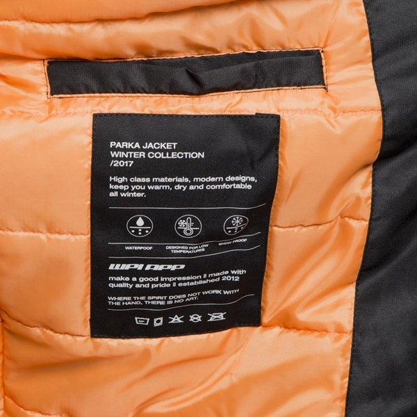 Kurtka We Peace It Venturesome Parka Jacket black