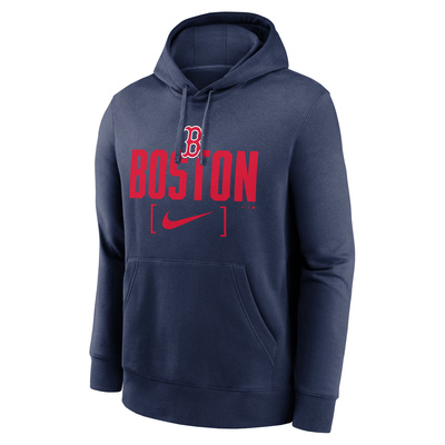 Bluza Nike Men's MLB Club Slack Fleece Hood Boston Red Sox midnight navy