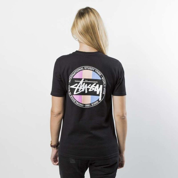 Koszulka damska Stussy Surfman Dot Tee WMNS black