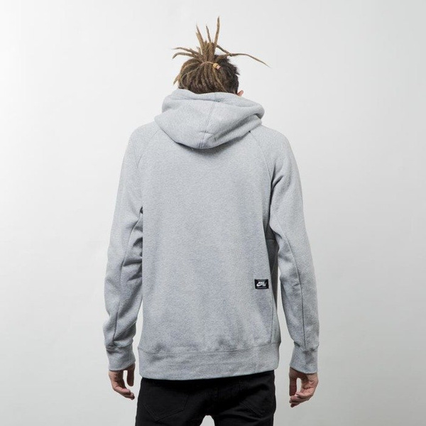 Bluza Nike SB Icon Hoodie Jagmo grey heather 837932-063