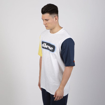 Ellesse Mirro Oversized Tee Shirt white marl