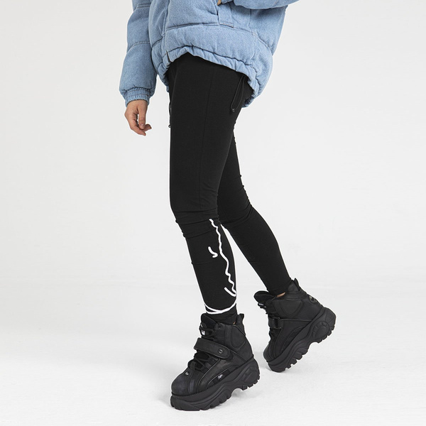 Buty Buffalo London Cow Leather czarne (1348-14 2.0 V)