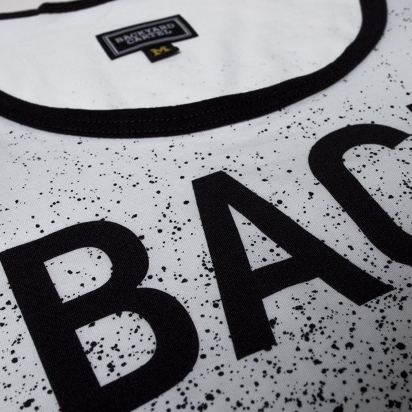 Koszulka Backyard Cartel Tank Top Fade white / black