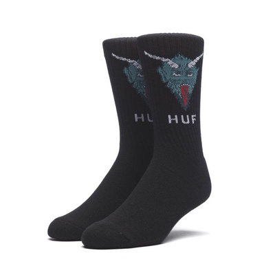 Skarpety HUF December Dudes Series Sock black