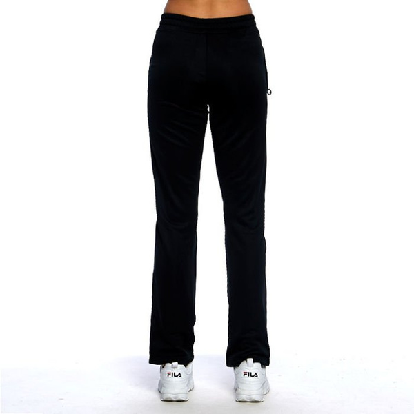 Spodnie damskie dresowe Fila Sachika Track Pants-Overlenght black-bright white