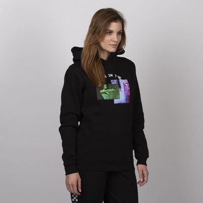 Majors WMNS sweatshirt Love Is In The Air Hoodie black