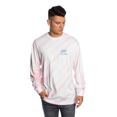 Longsleeve Vans Widow Maker Tie white/pink