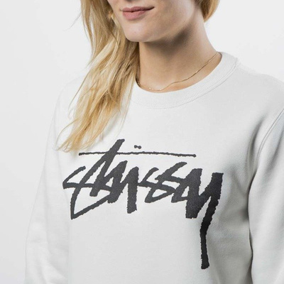 Bluza damska Stussy Old Stock Crew WMNS stone