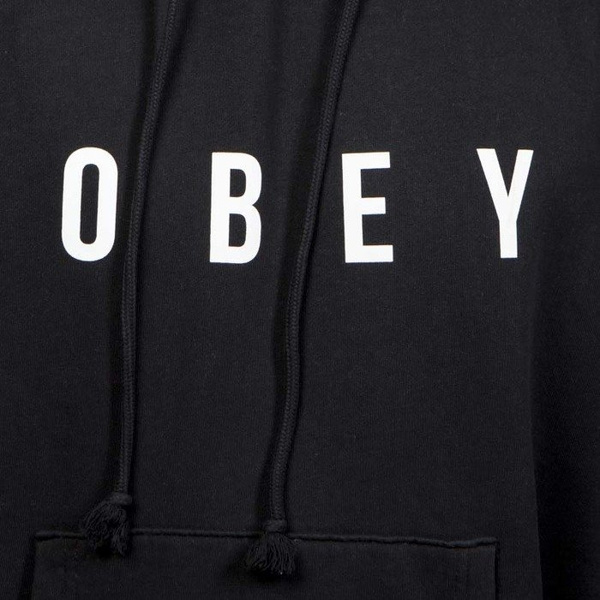 Bluza Hoodie Obey Anyway Dusty black