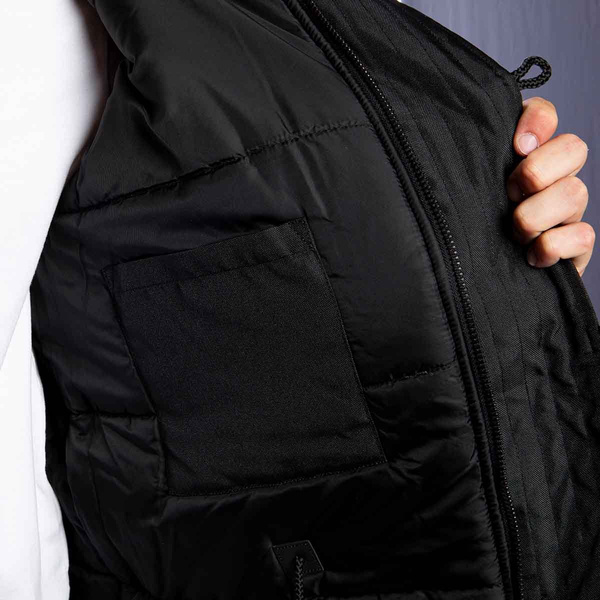 Kurtka zimowa Alpha Industries Reflective Stripes Jacket czarna