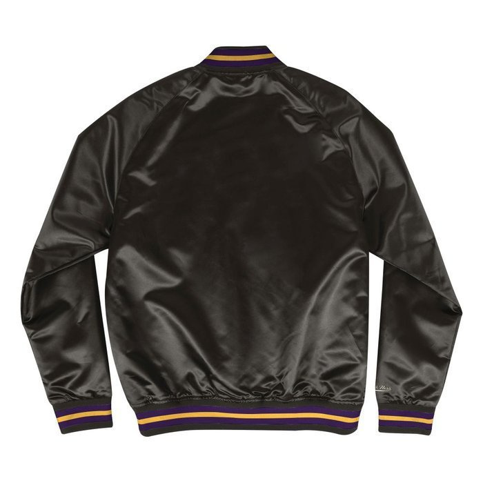 Mitchell & Ness Los Angeles Lakers Jacket black Lightweight Mitchell & Ness Los Angeles Lakers Jacket black Lightweight