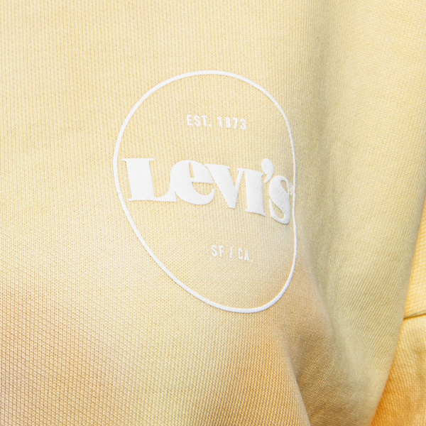 Bluza damska Levi's Graphic Rider Hoodie PFD brzoskwiniowa