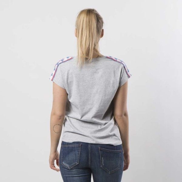 Koszulka damska Kappa Chiara T-shirt grey melange 303901-18M
