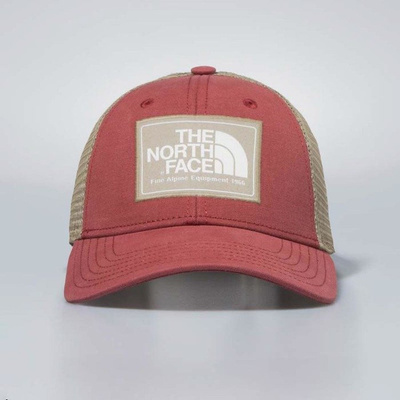 Czapka The North Face snapback Mudder Trucker Hat bossa nova red / kelp tan / vintage white T0CGW24BR