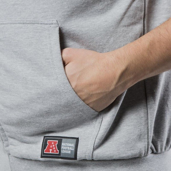 Bezrękawnik Majestic Athletic Oakland Raiders Manial Sleeveless Hoody grey heather MOR1435E2