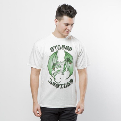 Koszulka Stussy Double Dragon Pig. Dyed Tee natural