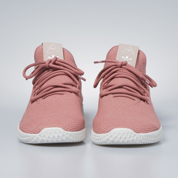Sneakers buty damskie Adidas Originals Pharrell Williams Tennis HU ash pink / ash pink / chalk white DB2552
