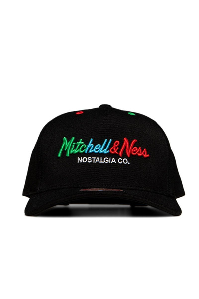 Czapka Mitchell & Ness snapback Branded czarna RGB Stretch Snapback