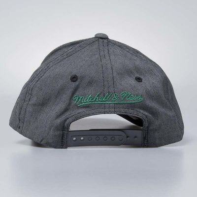 Mitchell & Ness snapback Boston Celtics charcoal Poly Herringbone