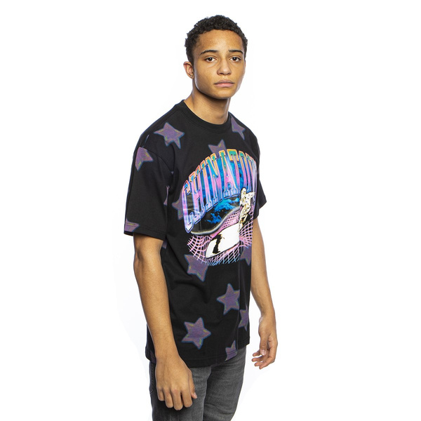 Koszulka Chinatown Market Ride The Wave Glitch Tee czarna
