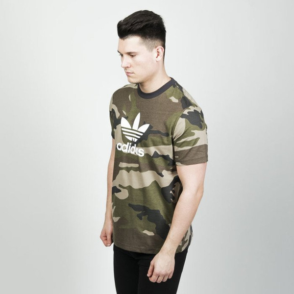 Adidas Originals Koszulka Camo Tee multicolor / utility black