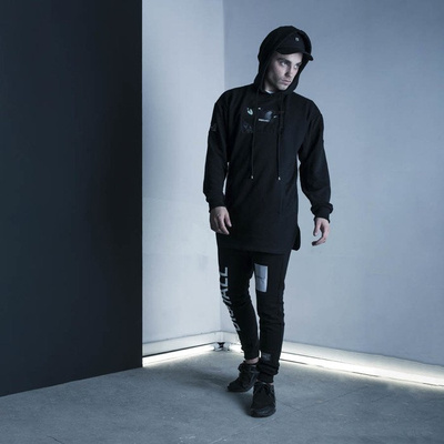 Majors hoodie Digit//all black