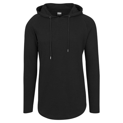 Urban Classics Long Shaped Terry Hoody black TB1779