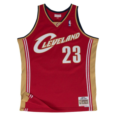 Koszulka Mitchell & Ness Cleveland Cavaliers #23 LeBron James Swingman Jersey czerwona