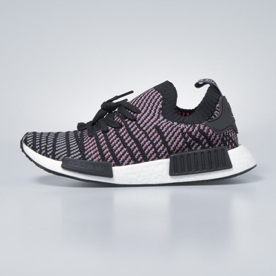 Adidas Originals NMD_R1 STLT PK core black / grey four / solar pink CQ2386