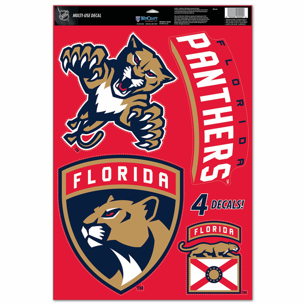 Naklejka WinCraft NHL Multi-Use Decal 11x17 Florida Panthers