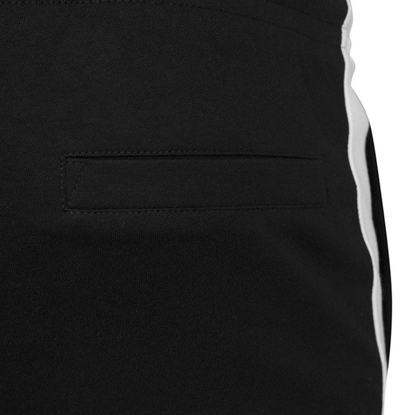 Spodnie dresowe Urban Classics 2-Tone Interlock Track Pants black / white