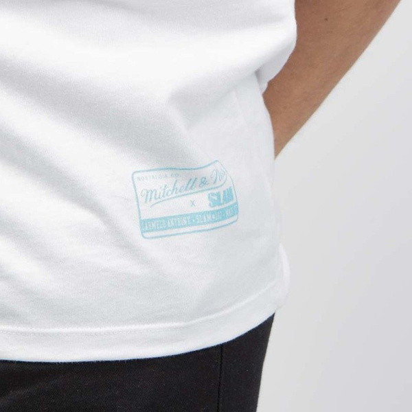 Koszulka Mitchell & Ness Slam Cover SS Tee Carmelo Anthony white