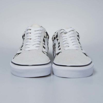 Sneakers buty Vans Old Skool Checkerboard white / black VN0A38G127K
