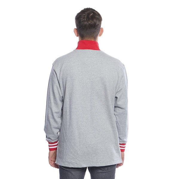 Bluza Mitchell & Ness Houston Rockets Sealed The Victory 1/4 Zip grey heather/red