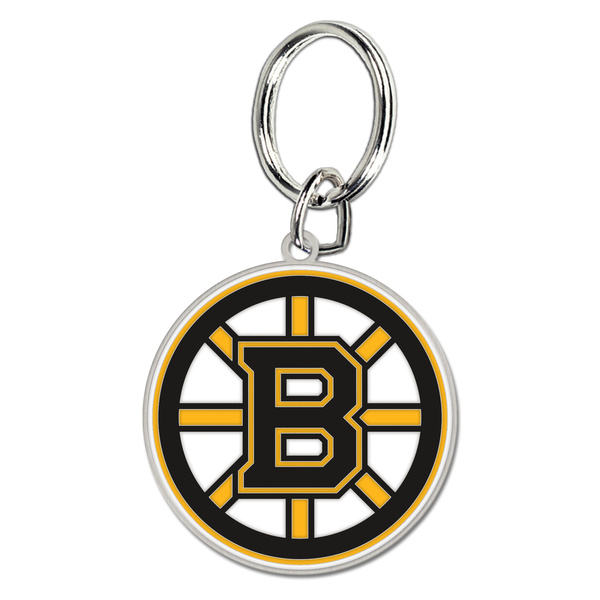 Brelok WinCraft NHL Cloisonne Key Ring Carded Boston Bruins