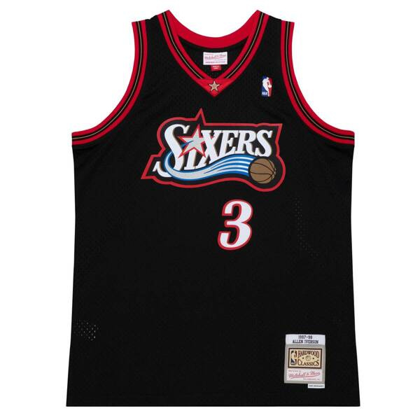 Mitchell & Ness Philadelphia 76ers NBA Swingman Jersey 1997 Allen Inverson black