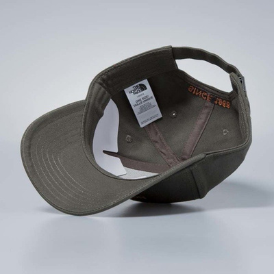 The North Face strapback 66 Classic Hat weimaraner brown / weathered orange T0CF8C1WS
