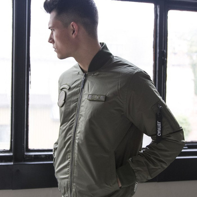 Backyard Cartel Apocalypse Bomber Jacket khaki