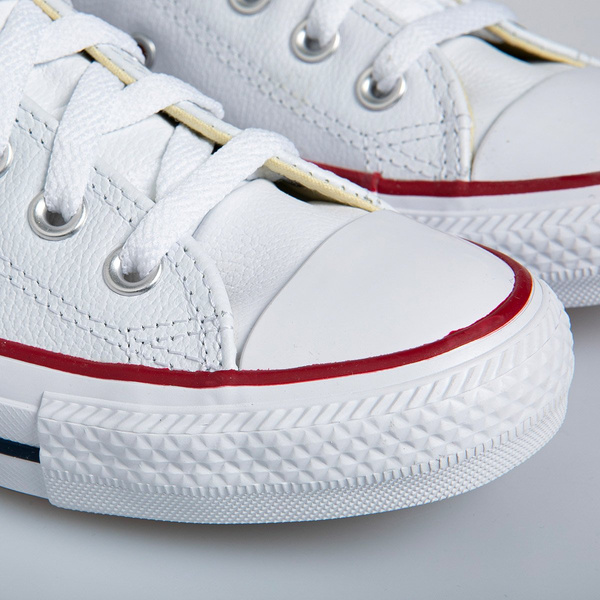 Sneakers buty Converse Chuck Taylor All Star Leather białe (132173C)