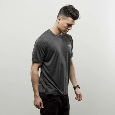 The North Face koszulka T-Shirt Reaxion Amp Crew dark grey heather T0CE0QDYZ