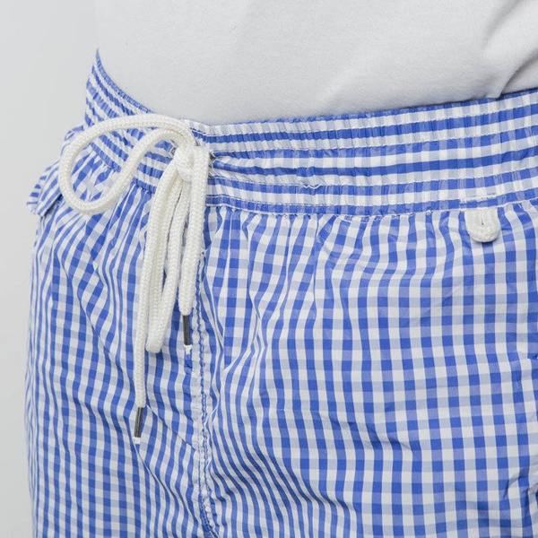 Ralph Lauren szorty Traveler Short blue gingham