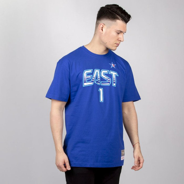 Mitchell & Ness All Star East #1 Allen Iverson T-shirt navy NBA Name & Number Tee