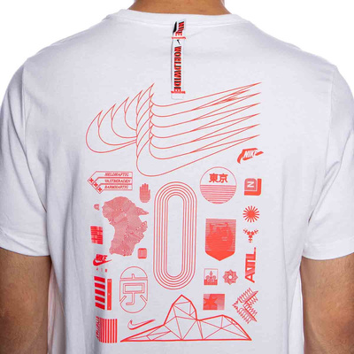 Koszulka Nike NSW Worldwide Globe SS Tee biała