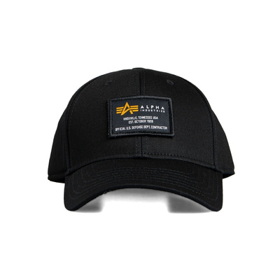 Czapka Alpha Industries Crew Cap czarna